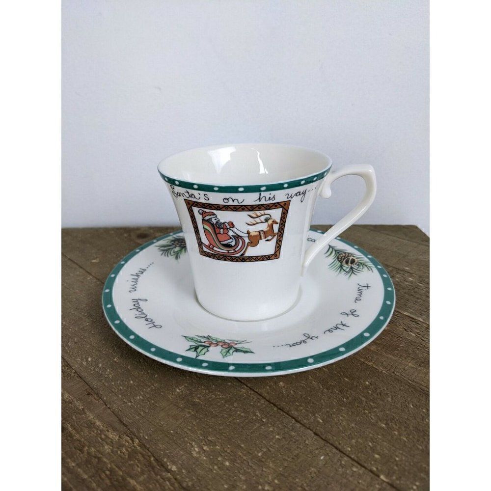 MIkasa Ultima Christmas Wish mug and saucer
